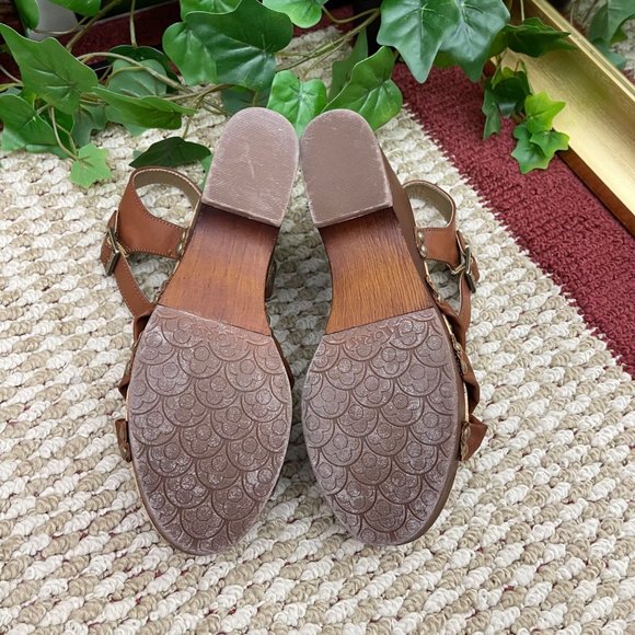 Korks Dawson Sedge Sandals in Brown Size 8 - Picture 12 of 14